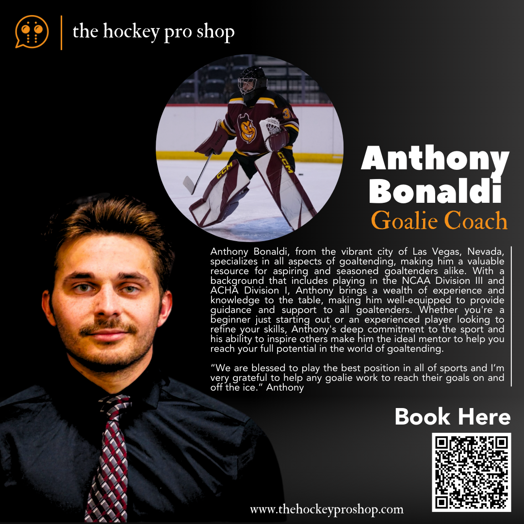 2 on 1 Semi-Private Goalie Lesson (Anthony Bonaldi)