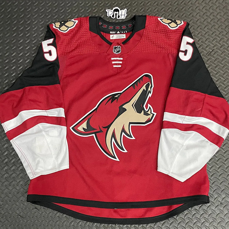USED Second Hand Jason Demers Previously Worn Game Jersey 2018/2019 set 2