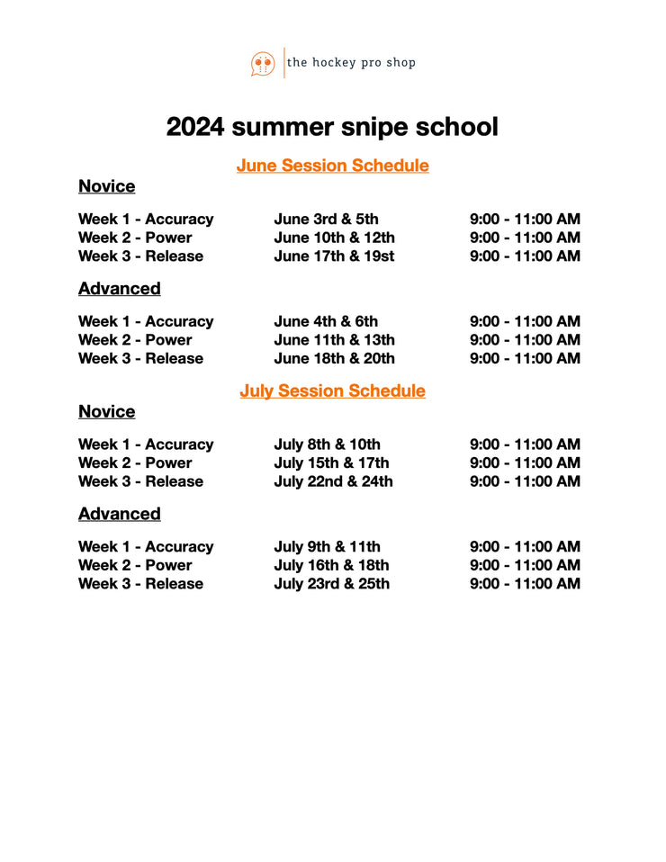 Advanced Summer Snipe School