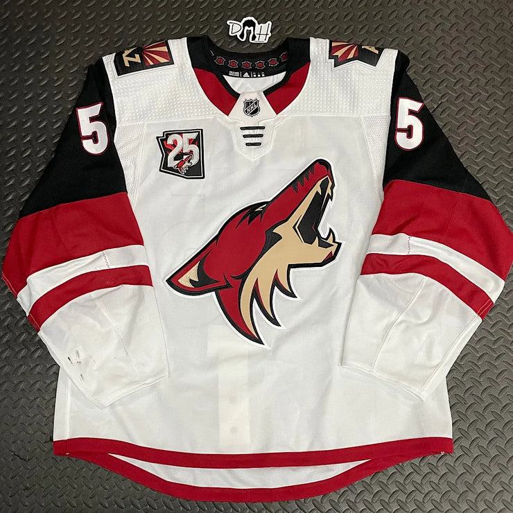 Jason Demers 25 Year Patch Game Worn Jersey 2020/2021
