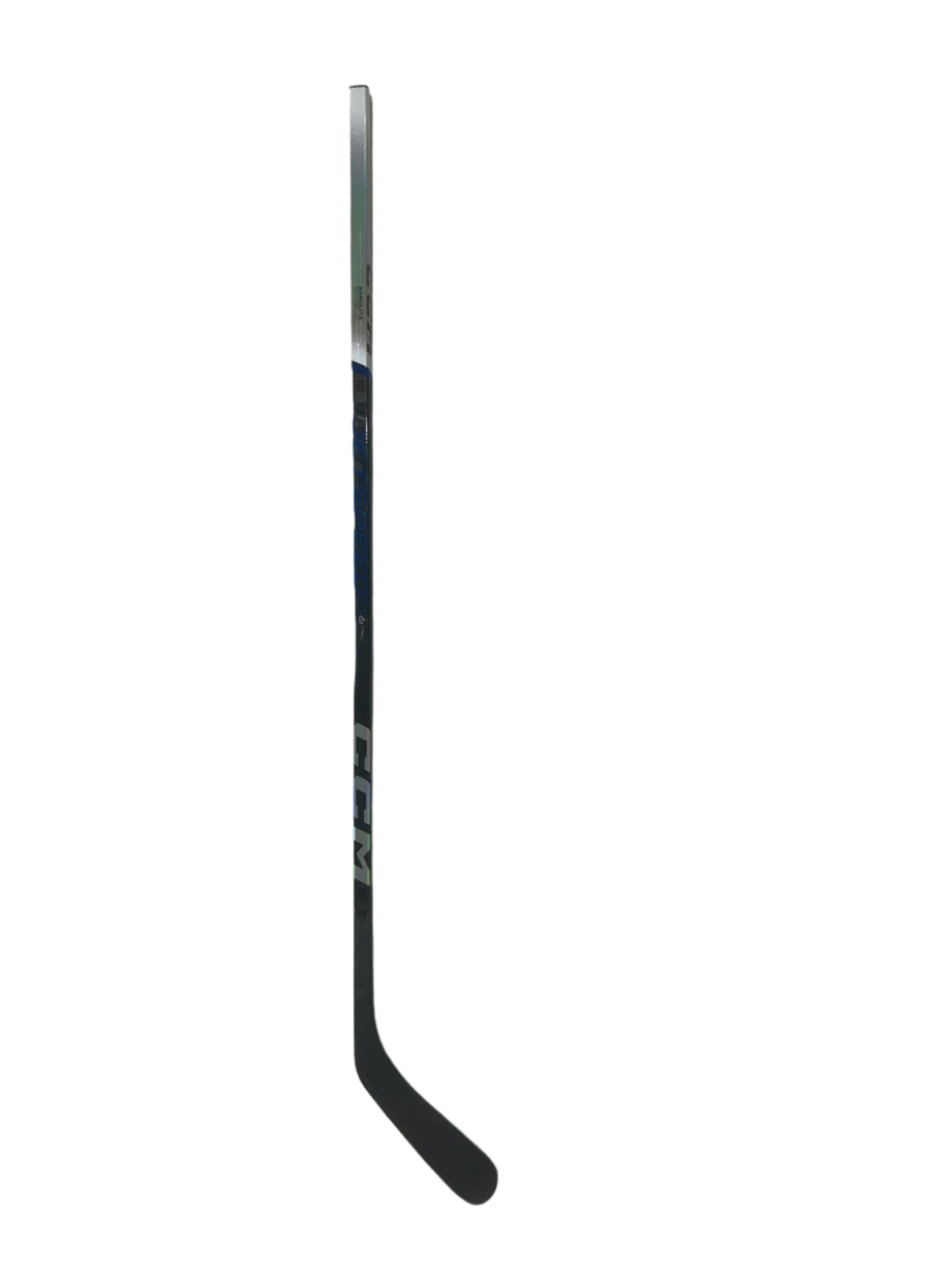 CCM Jetspeed FT6 Pro Silver-Blue Senior Hockey Stick- PRO STOCK STICK