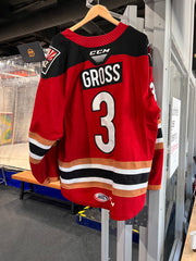 Jordan Gross Roadrunners Game Worn Jersey