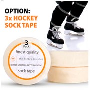the hockey pro shop tape bag bundle, 3 rolls of tape and scissors