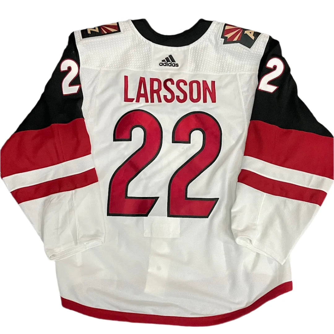 USED Second Hand- Johan Larsson Game Worn 2020/2021 with 25 Year Patch Jersey