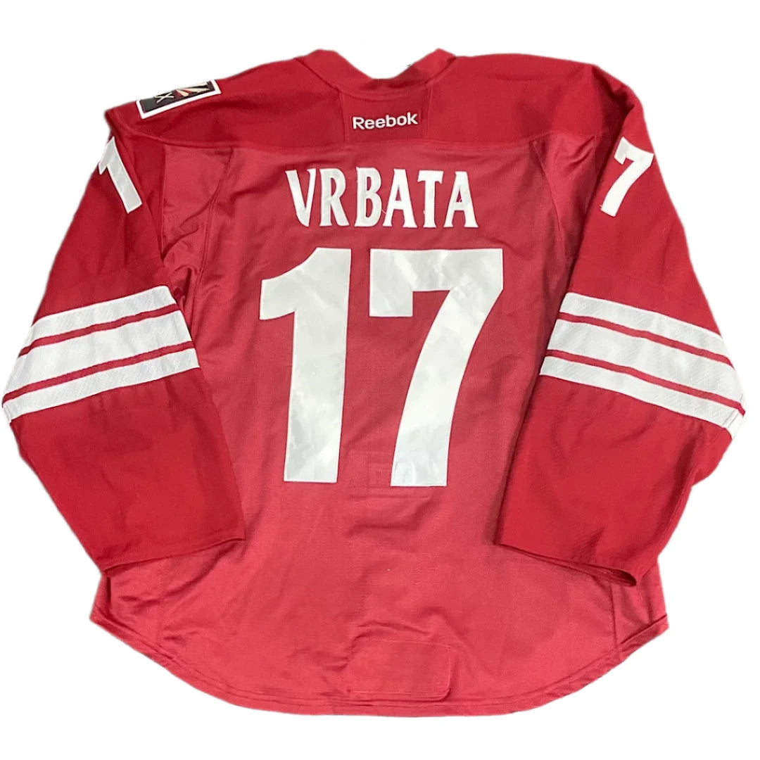 USED Second Hand - Radim Vrbata Game Worn Jersey 2011/2012 Set 3 Playoffs