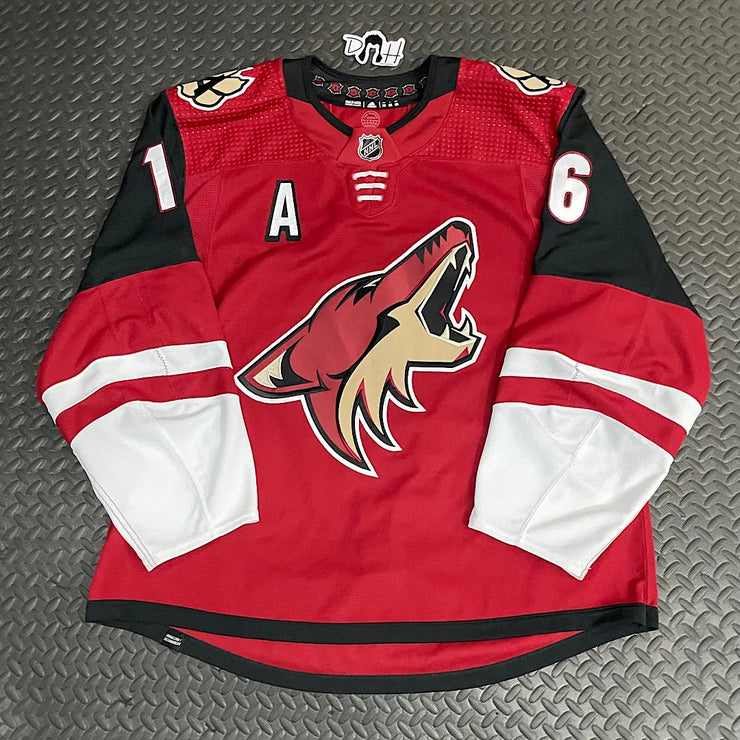 USED Second Hand Andrew Ladd 2021/2022  Previously Worn Red Game Jersey