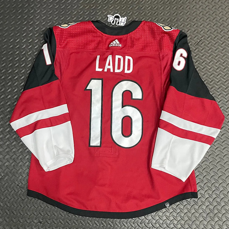 USED Second Hand Andrew Ladd 2021/2022  Previously Worn Red Game Jersey