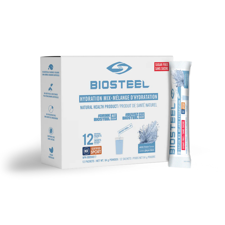 BIOSTEEL HYDRATION MIX - 7 INDIVIDUAL PACKETS